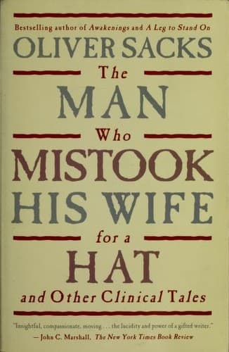 The Man Who Mistook His Wife for a Hat book cover